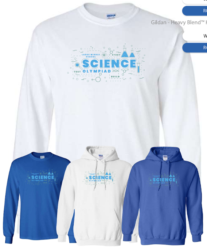 Ladue Divison B hoodies and shirts 2023-2024.