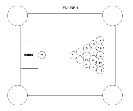 The table which teams will run their robot on.