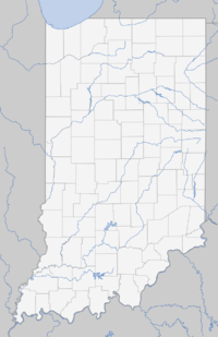 Indiana University is located in Indiana